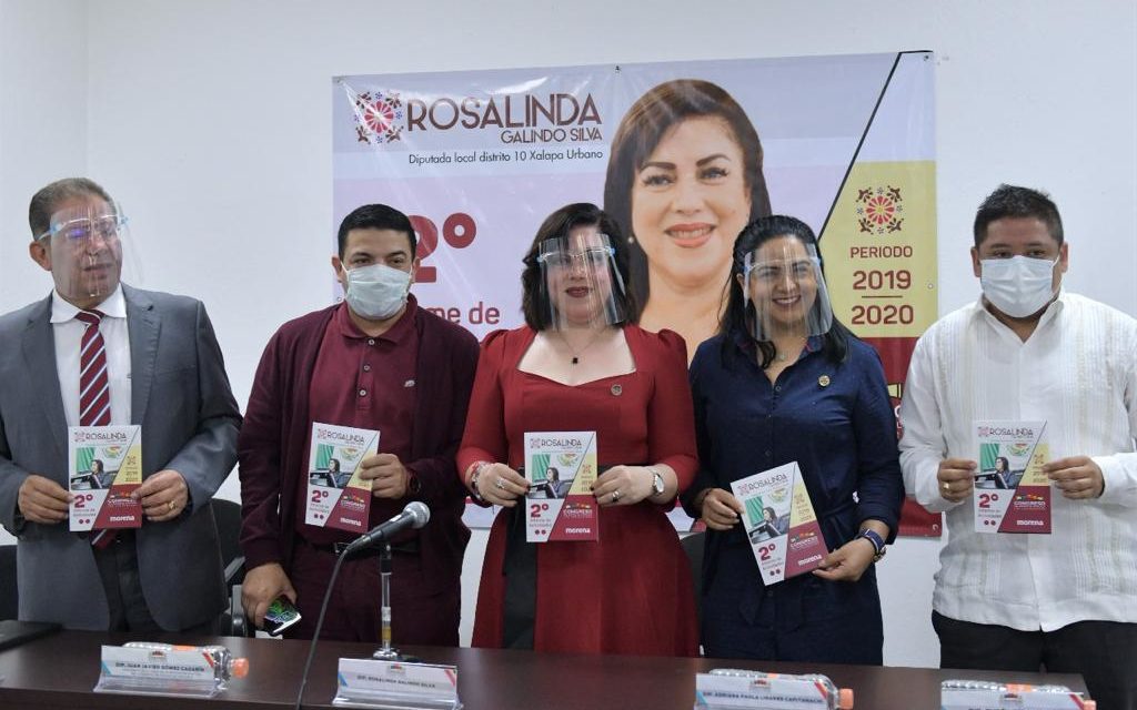 Rosalinda Galindo da a conocer parte de su Segundo Informe de actividades