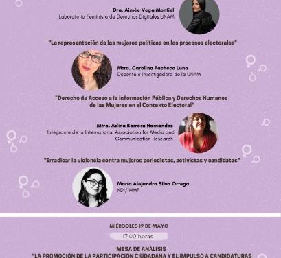 Convocan a tercera Edición de “Rutas para construir un proceso electoral libre de violencia política en razón de género”