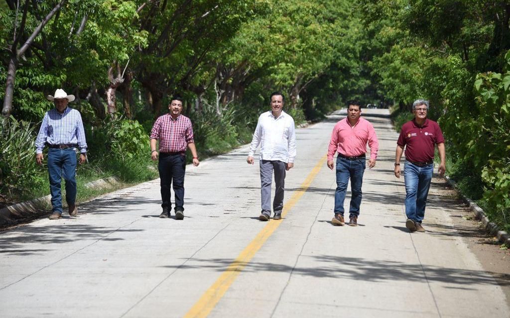 Gobernador Cuitláhuac García invierte en infraestructura rural para desarrollar los pueblos de Veracruz: Gómez Cazarín