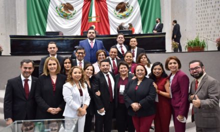 Quedan constituidos tres grupos legislativos en el Congreso local