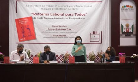 Presentan en el Congreso libro sobre reforma laboral