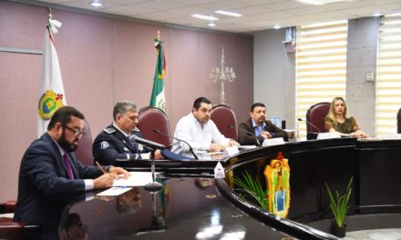 Gómez Cazarín y su comisión de Seguridad