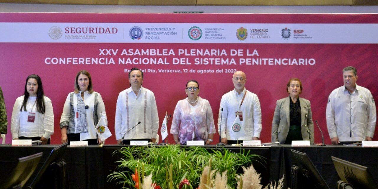 Asiste Cecilia Guevara a XXV encuentro nacional de Sistemas Penitenciarios