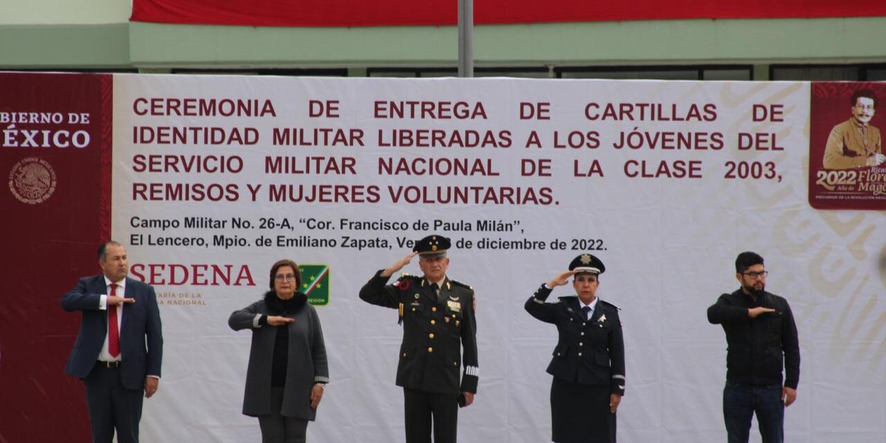 A través del Servicio Militar se inculca en la juventud el honor de salvaguardar a la patria: Mago Corro