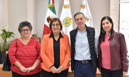 Recibe diputada Margarita Corro a integrantes del OBEME