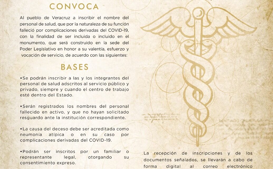 Congreso local sigue recibiendo nombres para memorial a Héroes de la Salud: Nora Lagunes