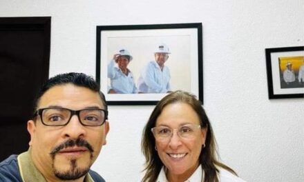 Se reúne Rocio Nahle con Juan Javier Gómez Cazarin, “Chio es la buena”.