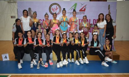 Academia Thaylex arrasa en Campeonato Estatal de Gimnasia Rítmica