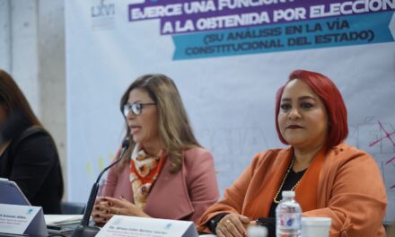 En tiempo de mujeres no debemos permitir que se limite el ejercicio de nuestras encomiendas: Adriana Esther Martínez