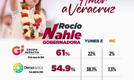 Todas las encuestas le dan a Rocío Nahle una ventaja de 30 puntos: Esteban Ramírez Zepeta