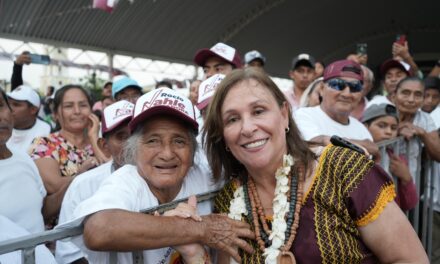 ES TIEMPO DE MUJERES PERO TAMBIÉN DEL SUR DE VERACRUZ, AFIRMA ROCÍO NAHLE