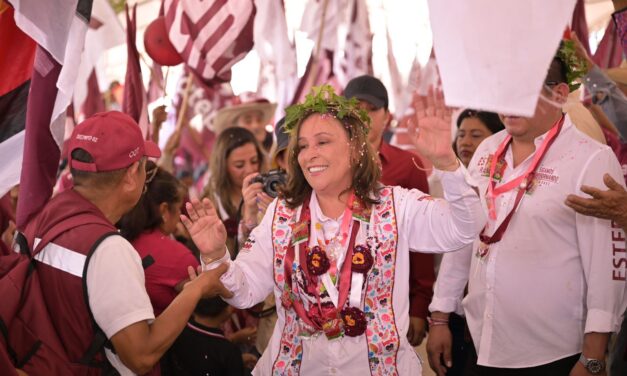 NOSOTROS AVANZAMOS Y PROPONEMOS, LA OPOSICIÓN SOLO VA ATRÁS HUSMEANDO Y CRITICANDO: ROCÍO NAHLE