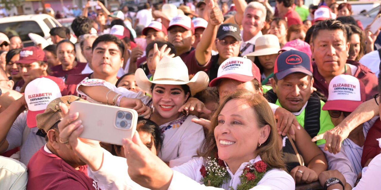 SOY UNA MUJER FUERTE Y DE RESULTADOS: ROCÍO NAHLE