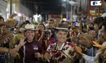 EN VERACRUZ VAMOS A GANAR Y A SEGUIR HACIENDO HISTORIA: ROCÍO NAHLE