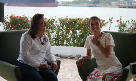 SHEINBAUM Y NAHLE COMPROMETEN PUENTES EN BOCA DEL RÍO Y COATZACOALCOS I