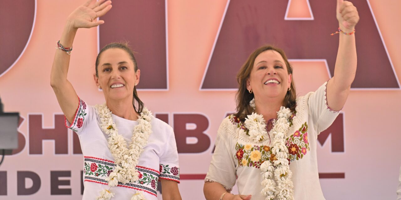 CLAUDIA SHEINBAUM, DIGNA SUCESORA DE AMLO Y GARANTE DE LA CONTINUIDAD DE LA 4T, AFIRMA ROCÍO NAHLE