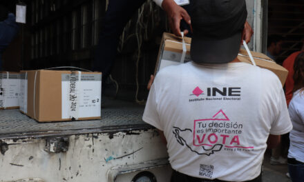 Llega papelería para elección del 2 de junio al distrito X de Xalapa