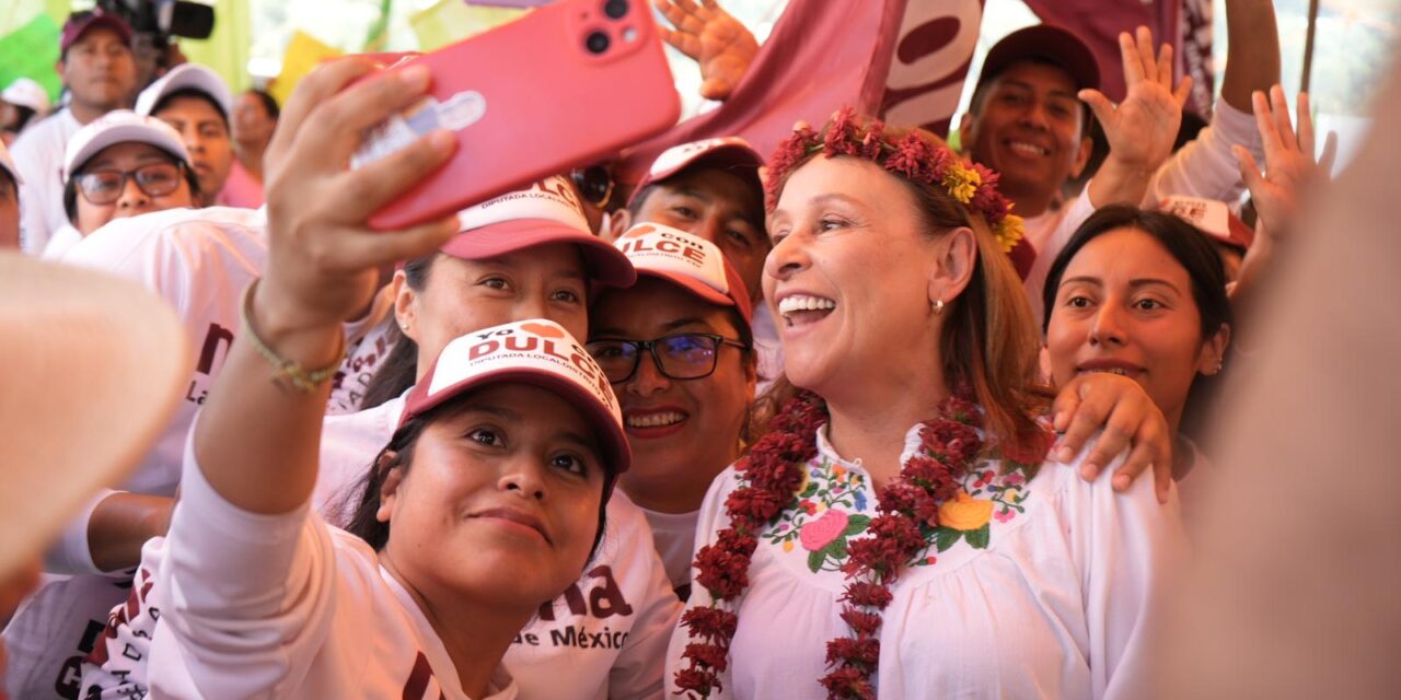 ROCÍO NAHLE: CLAUDIA SHEINBAUM Y YO VAMOS ACELERAR LA TRANSFORMACIÓN EN VERACRUZ