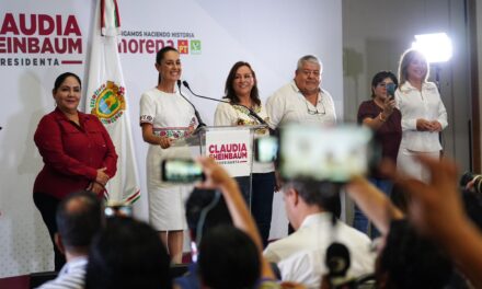 HAY RELEVO GENERACIONAL EN LA 4T: CLAUDIA SHEINBAUM CELEBRA TRIUNFO EN SIMULACRO ELECTORAL UNIVERSITARIO