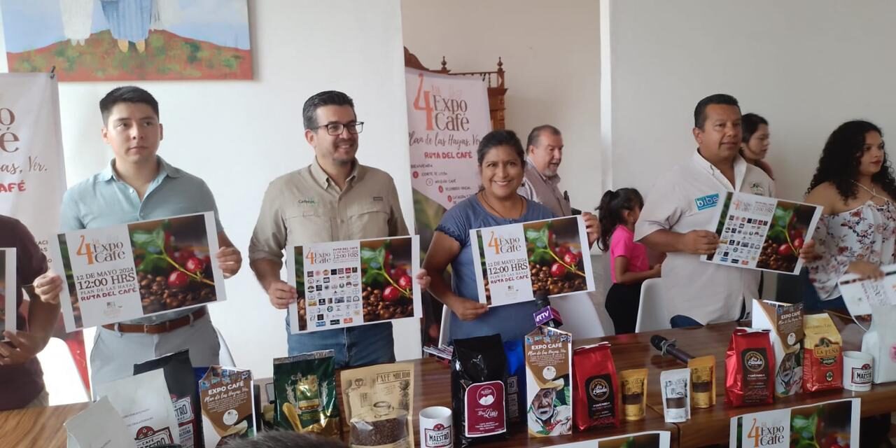 Realizan ‘Expo Café Plan de las Hayas’ en su cuarta edición, participan productores de la región