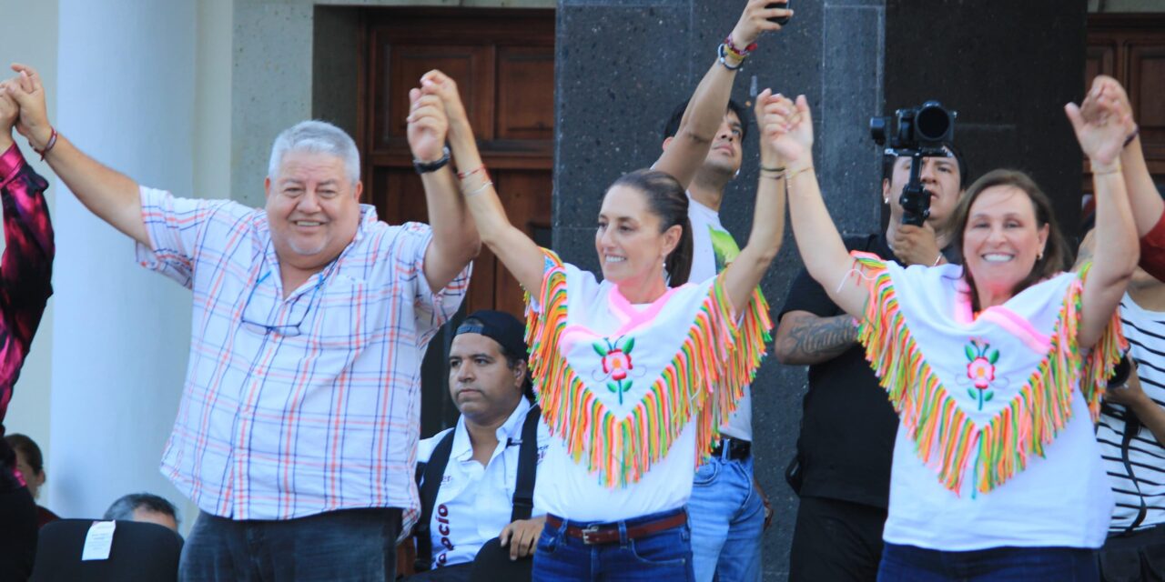 Cierra con éxito la gira de Claudia Sheinbaum en Veracruz: Manuel Huerta