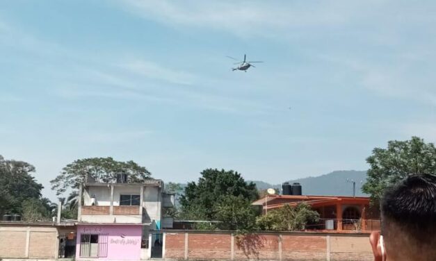 Aeronaves se dirigen a Tlilapan para activar operaciones aéreas contra incendios en Altas Montañas