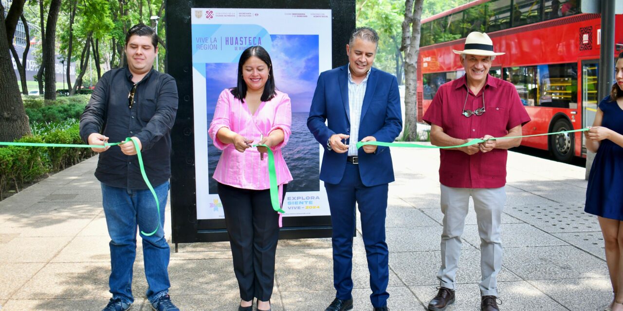 Sectur promociona y difunde la belleza de la Región Huasteca en la CDMX