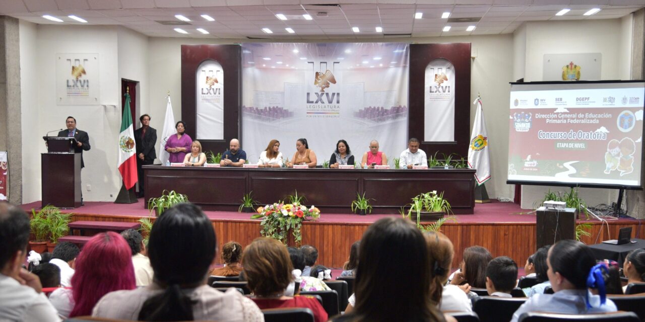 En el Congreso realizan festival de oratoria “Soñando con la palabra”