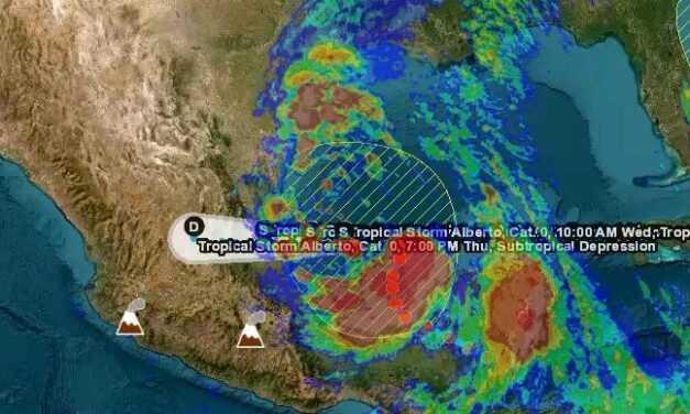 Se activa Alerta Naranja SIAT-CT para norte de Veracruz