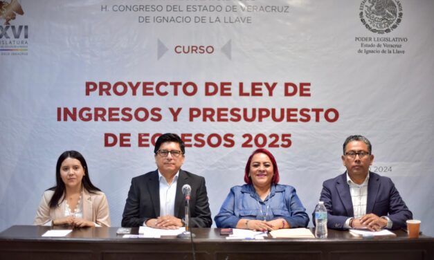 Imparte Congreso curso Proyecto de Ley de Ingresos y Presupuestos de Egresos 2025
