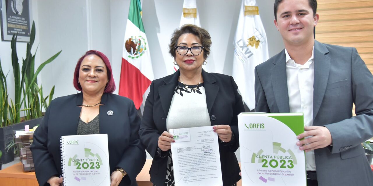 Recibe Congreso Cuenta Pública 2023