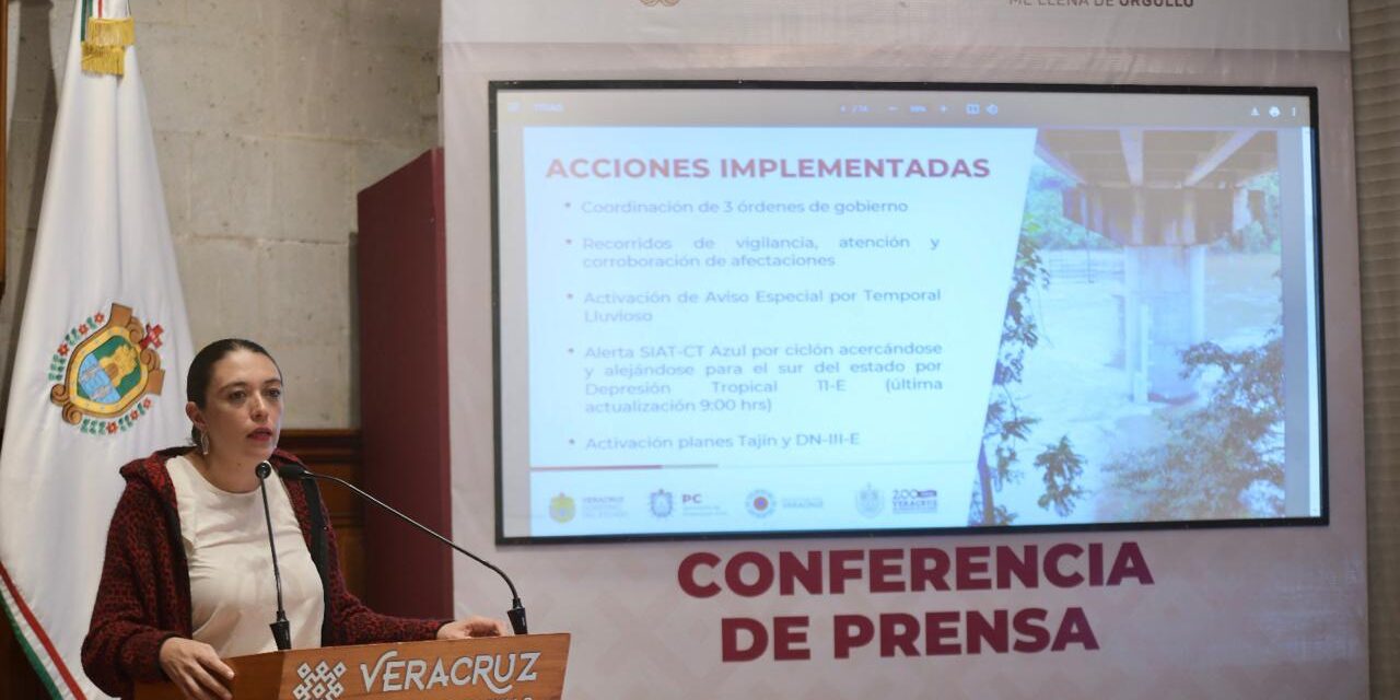 En territorio, coordina PC atención a municipios afectados tras depresión tropical