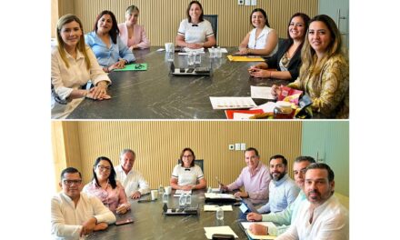 Presenta Rocío Nahle al equipo de DIF Estatal y SEDECOP