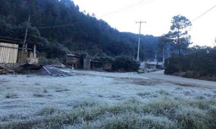 Zalayeta amanece este lunes a menos 6 grados, se registran heladas varios municipios