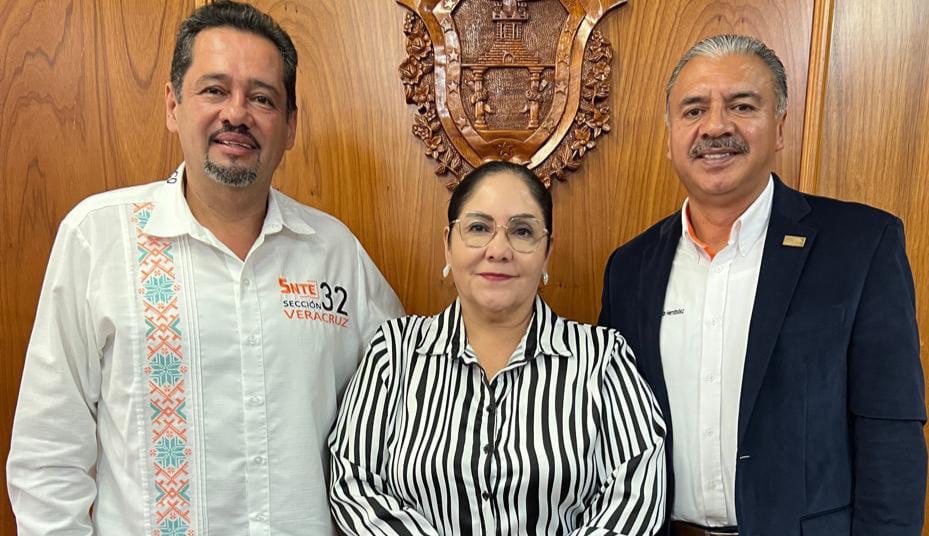 Comfrma SNTE 32 coorinación con SEV para mejorar educación en Veracruz
