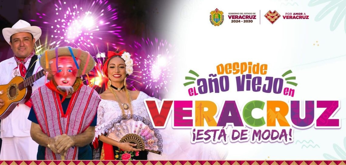Veracruz se viste de fiesta para despedir el 2024 y dar la bienvenida al nuevo año