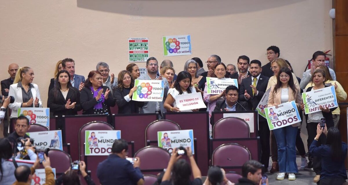 Exhorta diputado a crear una sociedad justa para personas con discapacidad
