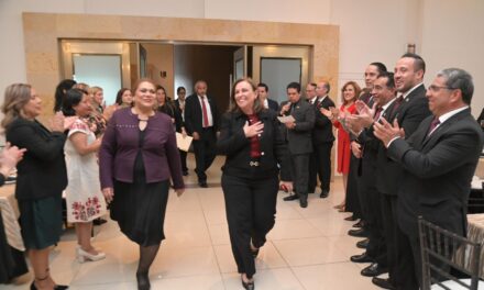 Gobernadora Rocío Nahle acude a segundo Informe del Poder Judicial