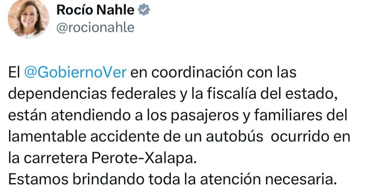 Estado brinda atención tras accidente en autopista Amozoc – Perote