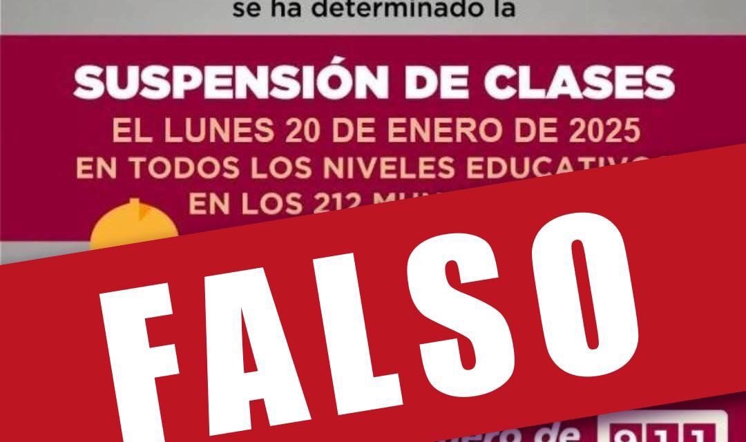 Todos a clases este lunes confirman SEV y Protección Civil