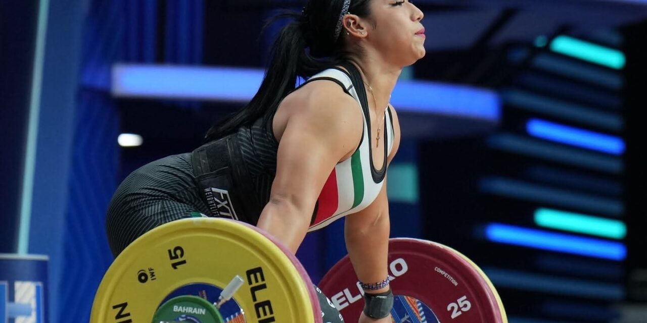 Pesista Jessica Jarquín González fija su mirada en Los Ángeles 2028
