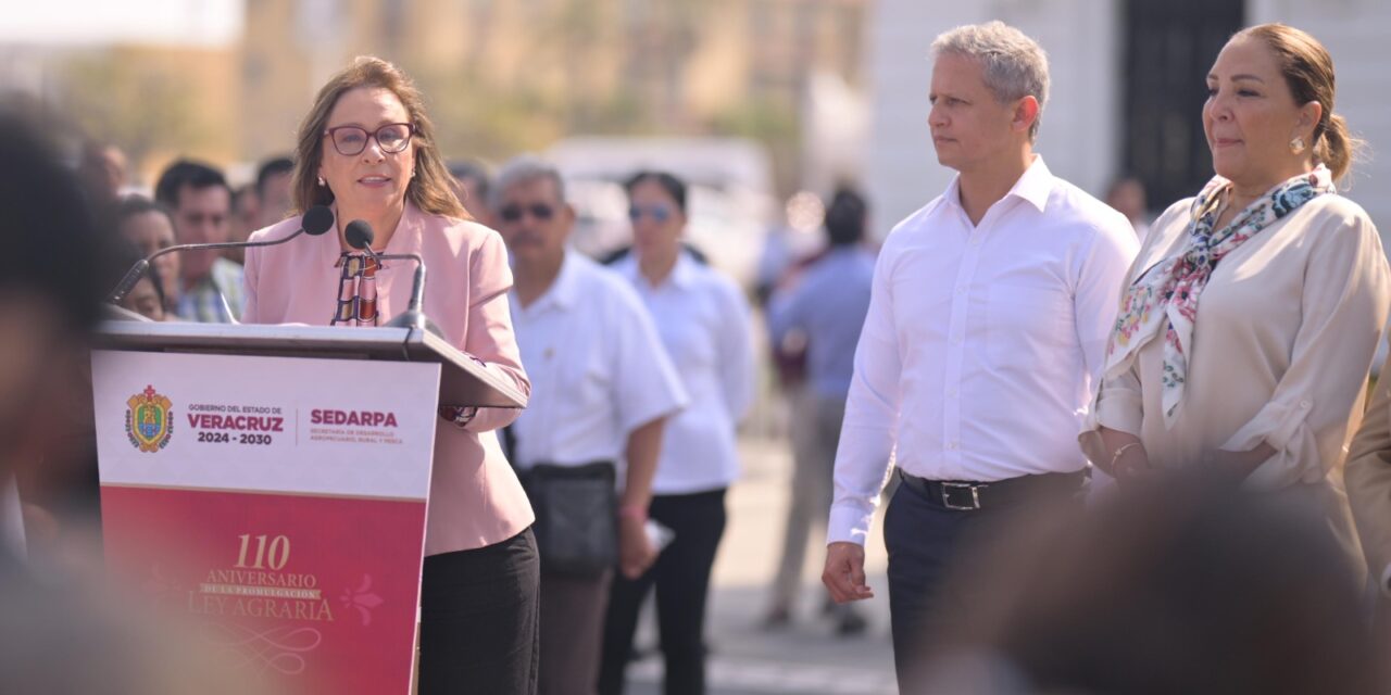 Congreso, presente en aniversario de la promulgación de la Ley Agraria