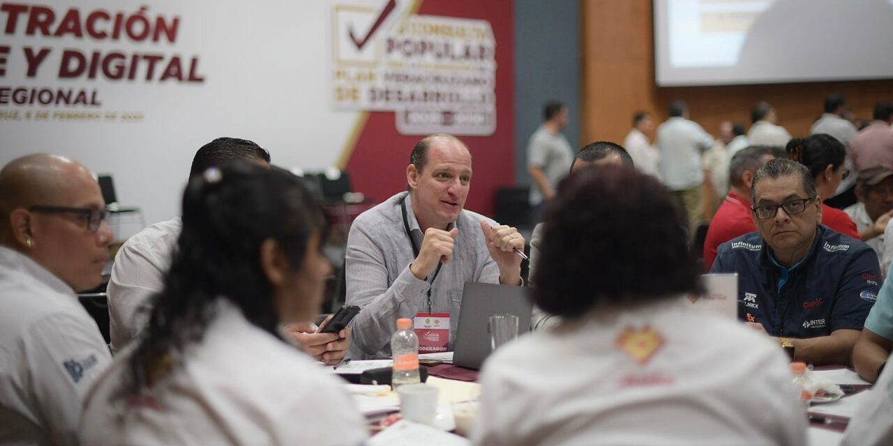 Veracruz impulsa la transformación digital para un gobierno eficiente y transparente  