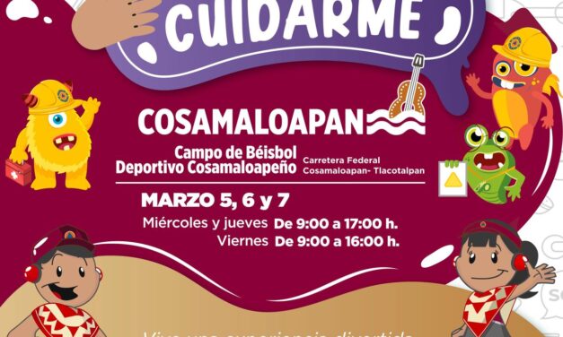 Macro Feria Infantil Aprendo a Cuidarme llega a Cosamaloapan