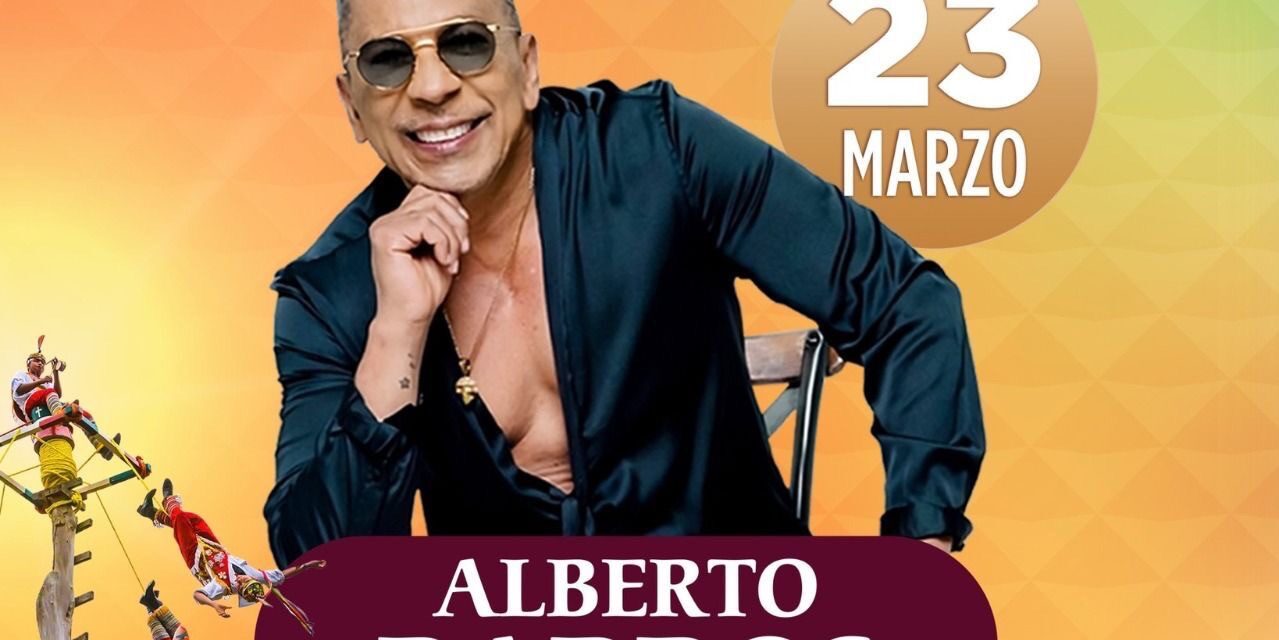 Alberto Barros cerrará con gran concierto el festival Cumbre Tajín 2025