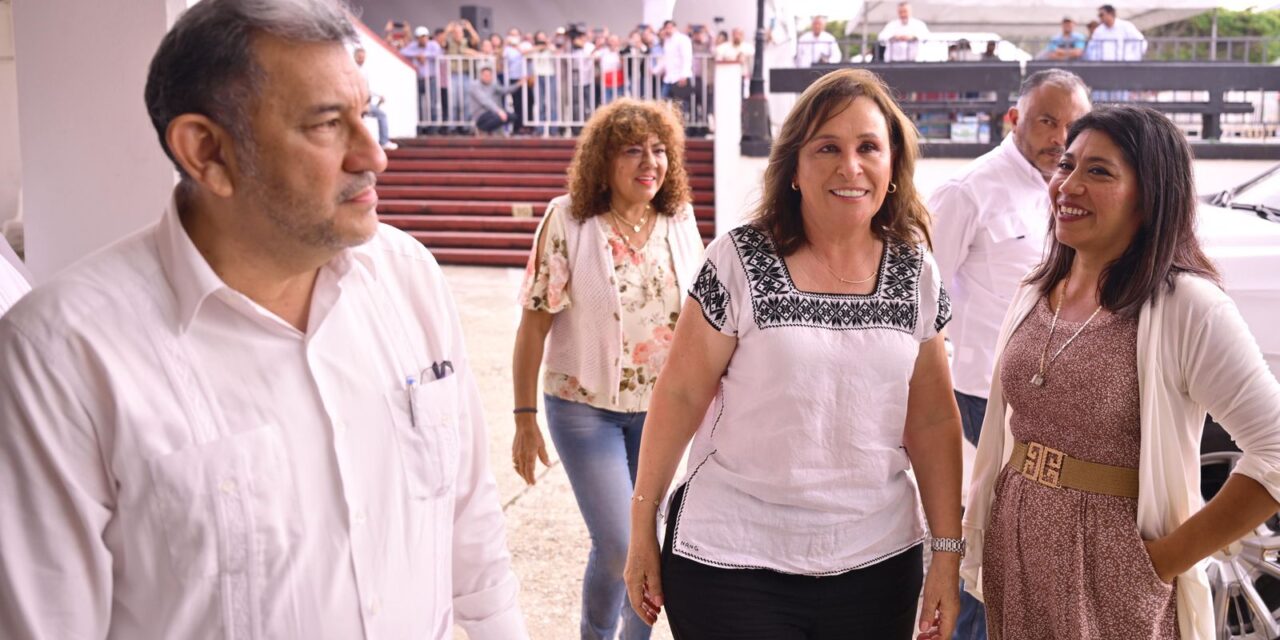 Con las y los maestros mi compromiso es muy grande: gobernadora Rocío Nahle