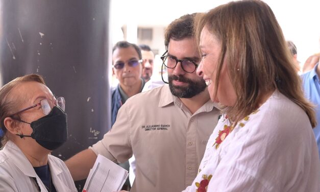 Garantiza Rocío Nahle abasto de medicamentos en hospitales de Veracruz