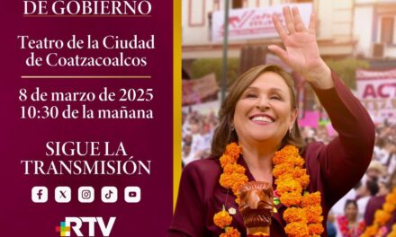 A las 10:30, el Informe de 100 días de Gobierno de Rocío Nahle, este 8 de marzo  