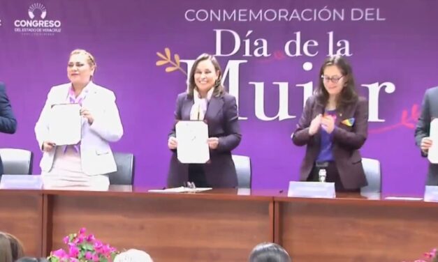 Las 24 horas del día las mujeres están protegidas en Veracruz, signan convenio Gobierno, Congreso y Poder Judicial