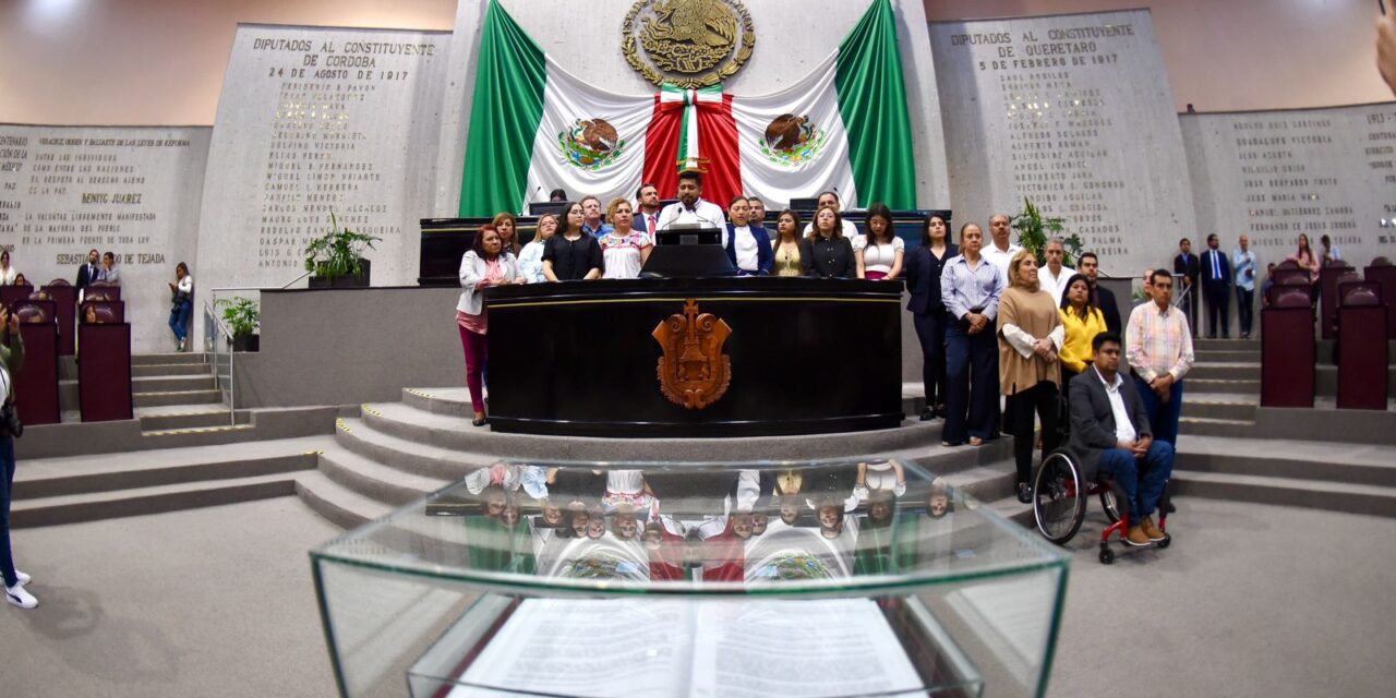 Aprueba Congreso de Veracruz minutas de soberanía nacional y apoyo a jóvenes
